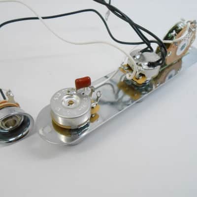 2015 Fender American Standard HH Telecaster 500K Volume 250K Tone 3-Way Wiring Pots image 5