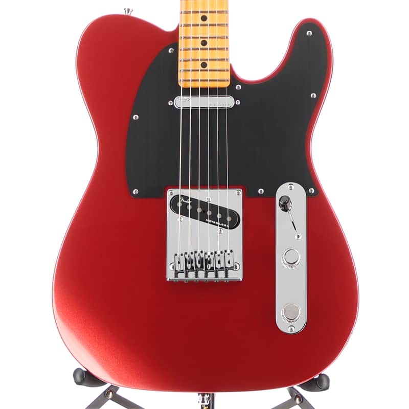 Fender Certified Pre-Owned American Ultra II Telecaster®, Maple Fingerboard, Sinister Red (L2) (26057)