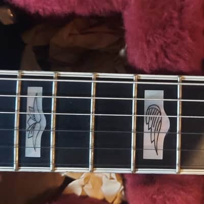 Gretsch Silver Falcon 1970s-1990s - Black w/pinstriping image 6