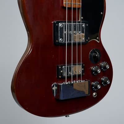 Gibson EB-3 1973 - Cherry Red image 2
