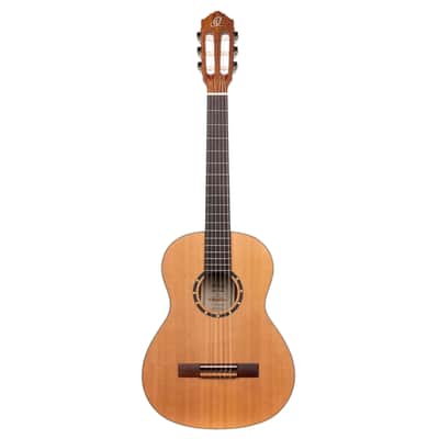 Ortega R122L-1/2 NT Lefthand Natural, incl.  Bag - Lefthand Classical Guitar image 2