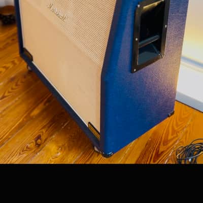 Marshall Anniversary 6100 LM 100 W 1992 - blauer Tolex, one of 1000! image 10