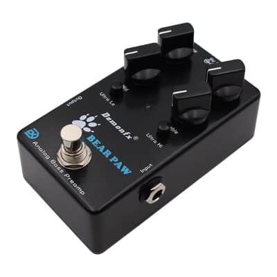 Demonfx BEAR PAW Analog Bass Preamp Bass Effect Pedal With True Bypass image 3