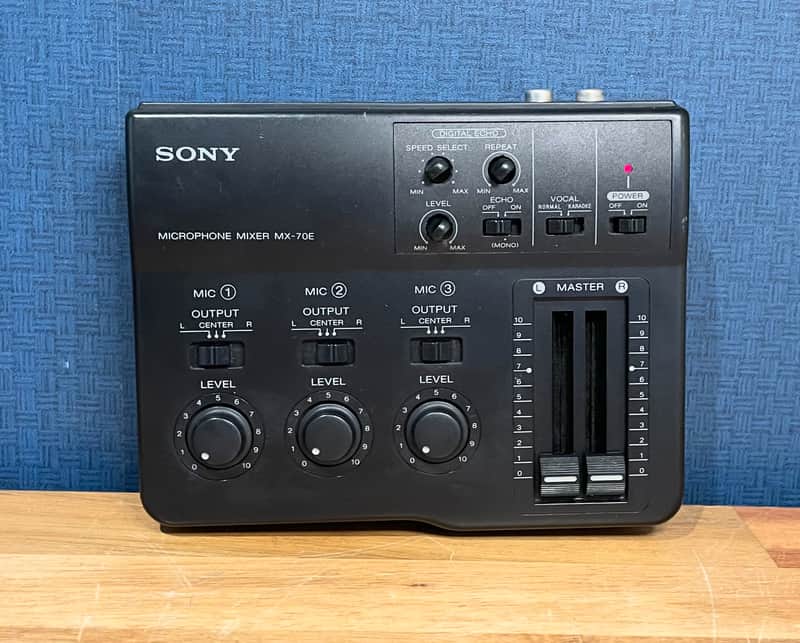 Sony MX-70E Great Digital Delay Effects / Tiny Mixer [Very Rare!] image 1