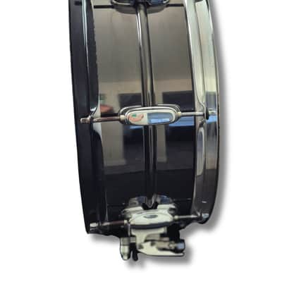 Immagine Tama RS-106 Rockstar 6.5x14" Steel Snare Drum with 8 Sure-Tune Lugs, SS Upright Strainer 1988 - 1994 - Chrome - 5