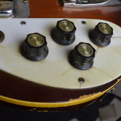 Rickenbacker 4001 Lefty 1975 Autumnglo image 20
