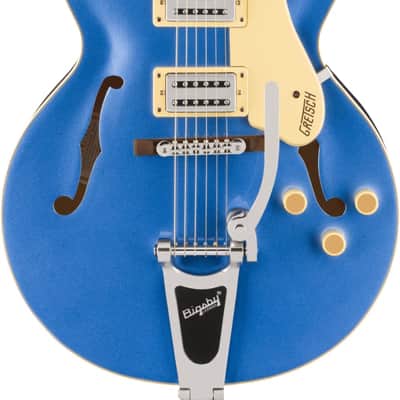 Gretsch G2420T Streamliner Hollow Body Guitar with Bigsby, Laurel Fingerboard, Broad'Tron BT-3S Pickups, Fairlane Blue image 1