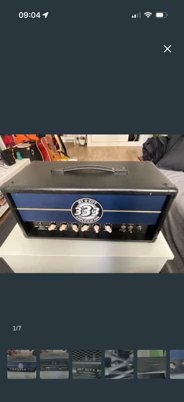 Jet City JCA20H 20-Watt Tube Guitar Amp Head 2010s - Black image 1