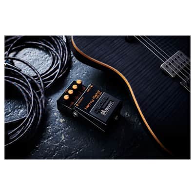 BOSS HM-2W Waza Craft Heavy Metal Distortion Guitar Effects Pedal with Standard and Custom Modes (Orange and Black) image 7