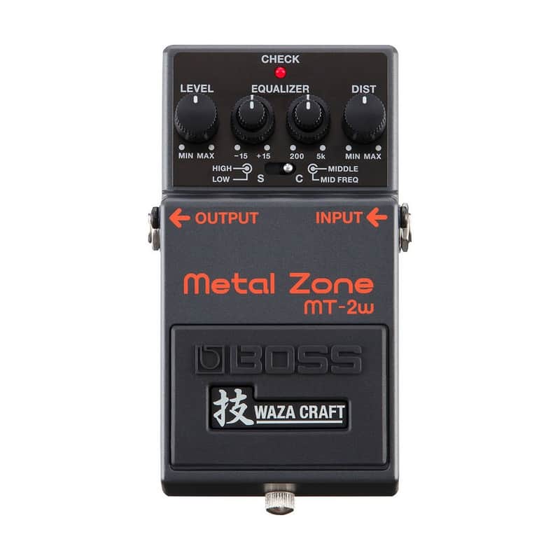 BOSS MT-2W Waza Craft Metal Zone Distortion Pedal image 1