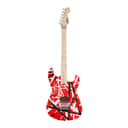EVH Striped Series High-Powered and High Performance 6-String Electric Guitar (Right-Handed, Red with Black Stripes)