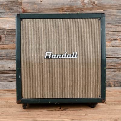 Randall Amplifiers R412 4x12 Guitar Cabinet Green Tolex image 1