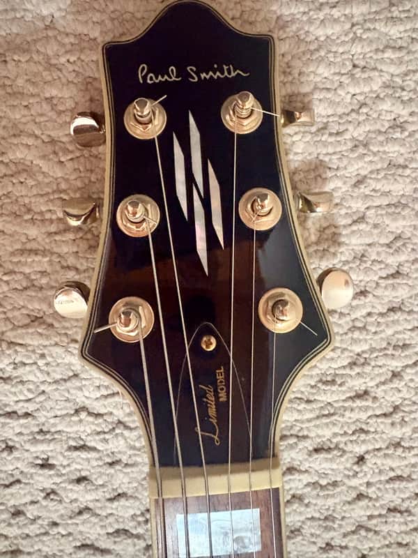 ESP Pauls Smith Mini Flying - V 2014 - See-Through Black | Reverb
