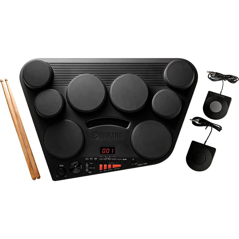 Yamaha DD-75 All-In -One Compact Digital Drums with Power adapter Regular image 1