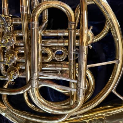 C. G. Conn 6D Double French horn. Made in USA image 11