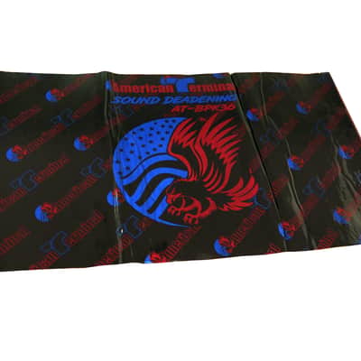American Terminal AT-BPK28-7 7 Sheets 18" x 32" Sound Deadening Noise Insulation Vibration Dampening Material Bulk Kit + Roller image 3