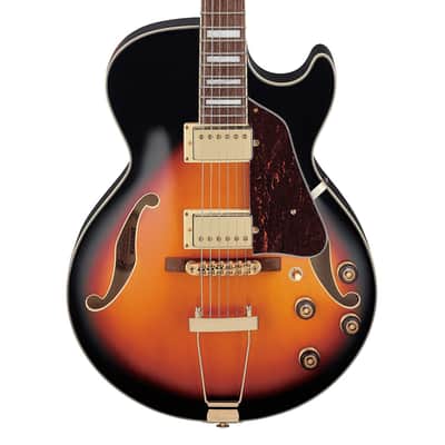 Ibanez AG75GBS AG Standard Hollow Body Electric Guitar - Brown Sunburst image 1