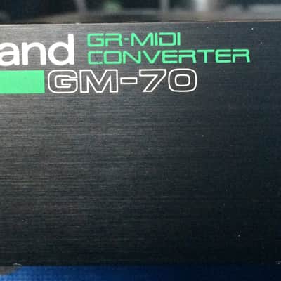 Roland GM-70 guitarsynth MIDI CONVERTER MODULE (110 volt, comes from the USA) 19” rack / synthguitar image 8