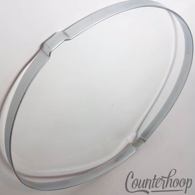 *Gretsch 14" Straight Stick-Chopper Chrome Snare Drum Resonant Rim/Hoop RB USA* image 1