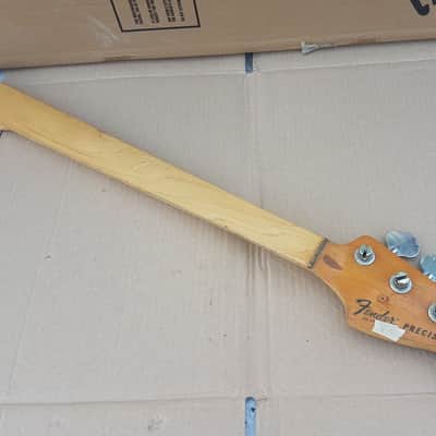 1978 FENDER PRECISION BASS MAPLE NECK FRETLESS Made in USA image 4