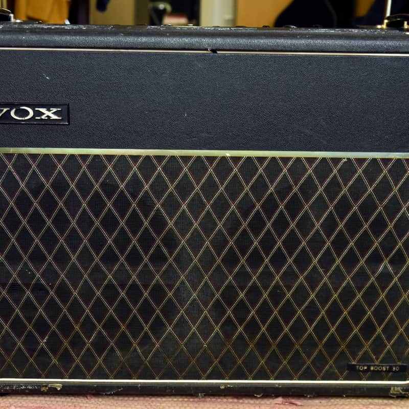 1971 Vox AC-30 reverb Black