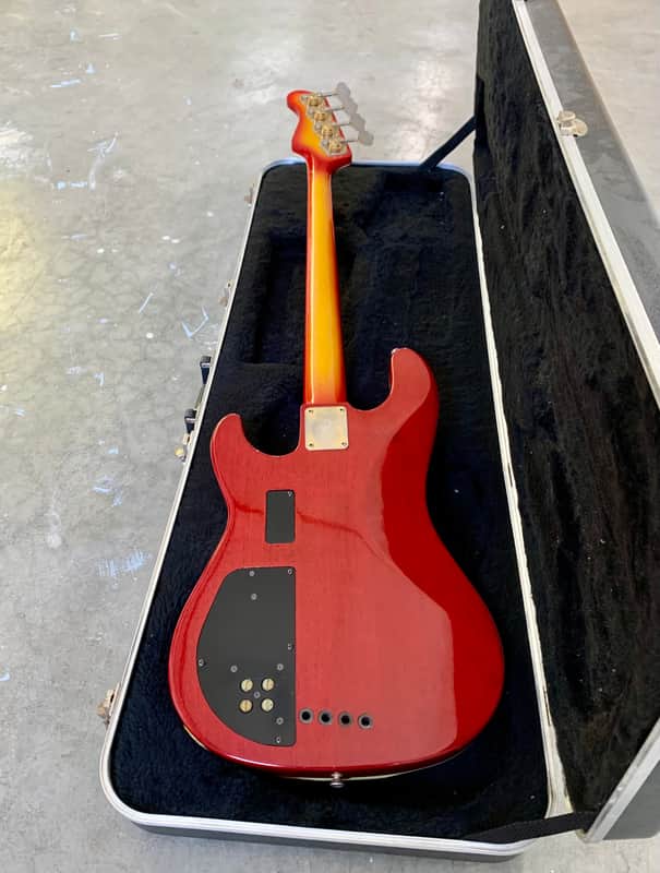 Valley Arts M Series Bass guitar c 1980's 1990 Cherry sunburst