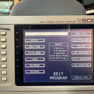 Akai S5000 MIDI Stereo Digital Sampler 1998 - w Hard drive