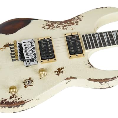 New Jackson Custom Shop Soloist Nitro Relic Vanilla Shake Over 3 Color Sunburst image 7