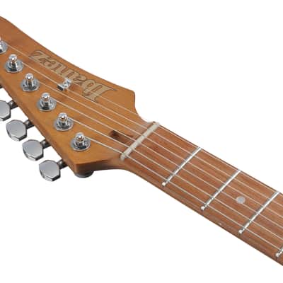 Ibanez AZ22S1F-TXB AZ Electric Guitar 6-String - Transparent Turquoise Burst image 4