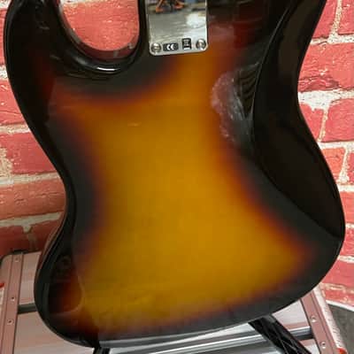 Fender Standard Jazz Bass Fretless with Rosewood Fingerboard 1997 - 2008 - Brown Sunburst image 4