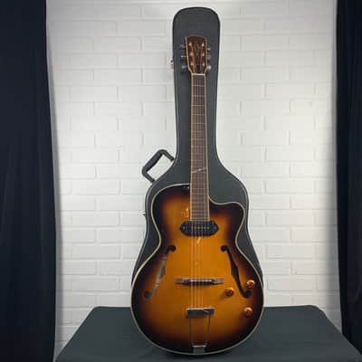 Alvarez AD65CE Archtop Acoustic Electric P-90 Pickup w/ Case image 25
