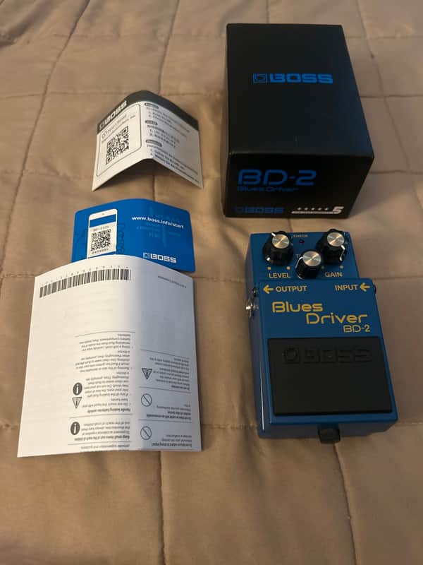 Boss BD-2 Blues Driver (Silver Label)