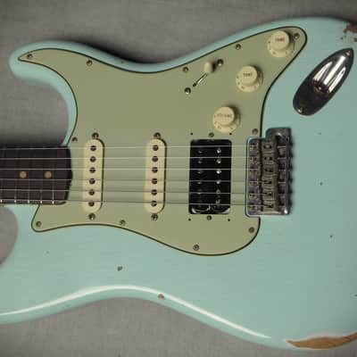 Fender Limited Edition '59 Stratocaster® HSS Relic® 2025 Surf Green image 1