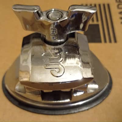 DW DWSMTB12CR 12.7mm Hinged Tom Mount Bracket 2010s - Chrome image 1