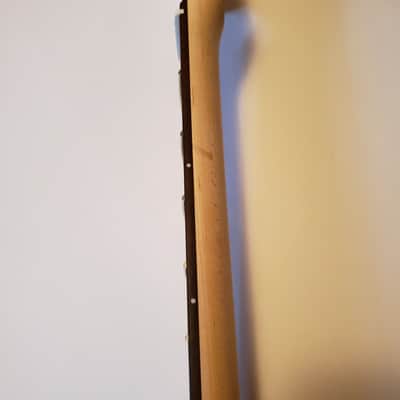 Left Handed 22 Fret Strat Style 25.5" Guitar Neck | Canadian Maple | Rosewood Fretboard | Bone Nut image 8