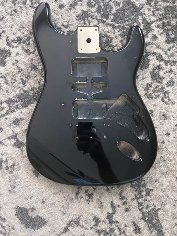 Squier Stratocaster Body 2022 - Black image 1