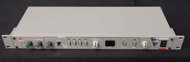 Vestax DSG 200 Digital Delay / Loop Sampler - Rare 1U Rack Mount