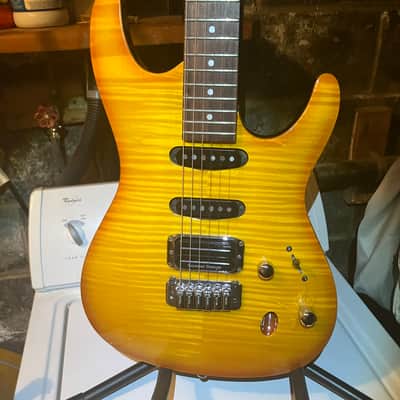 IBANEZ SA260FM / Electric Guitar / Dimebucker On The Bridge + Bag image 1