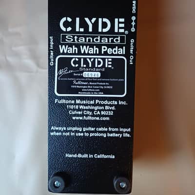 Fulltone Clyde Standard Wah 1997 - 2020 - Black image 2