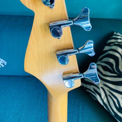 Maison Precision Bass 4-String – Candy Apple Red – Excellent Condition + Gig Bag image 6