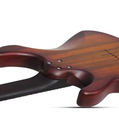 Schecter Sun Valley Super Shredder Exotic HT Ziricote Natural Satin image 4