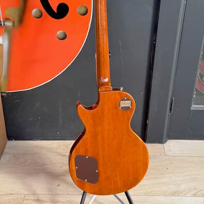 Gibson Les Paul Std. LPR-7 '57 Reissue 2012 - beautiful Custom Shop w/a Cardinal Red Top looks like Fiesta Red. image 5