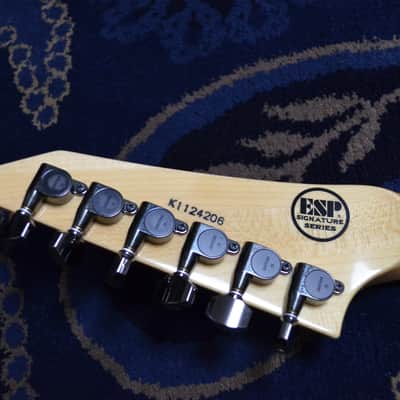 ESP KH-2 SE Kiso Custom Shop 2011 Metallic Greenburst image 10