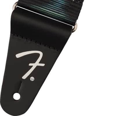 Genuine Fender Retro Series Guitar Strap, Retro Sound Wave image 5