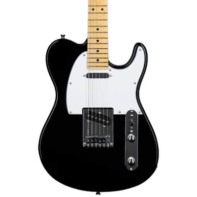 Tagima TW-55 Woodstock Series Telecaster Style Electric Guitar - Black - Demo image 3
