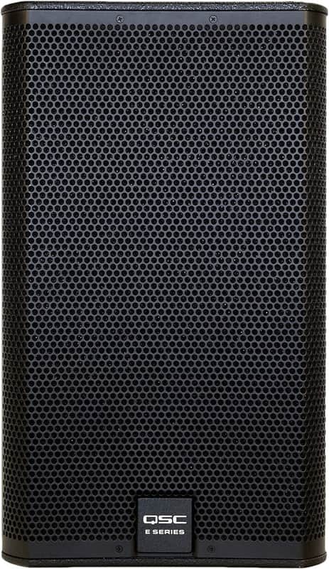 QSC E112BK 12" 400 Watt 2-Way Full Range Passive Loudspeaker image 1