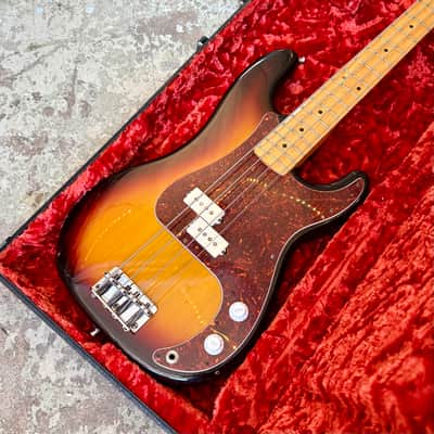 Fender Precision Bass 1983 - Sunburst original vintage USA Fullerton P image 4