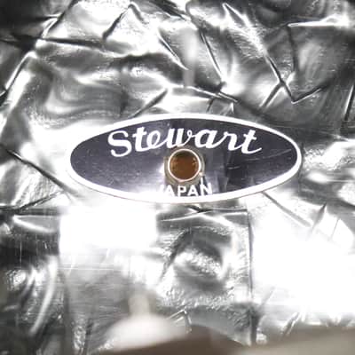 Stewart 3pc Drum Set Kit Black Pearl Vintage 1960's MIJ image 20