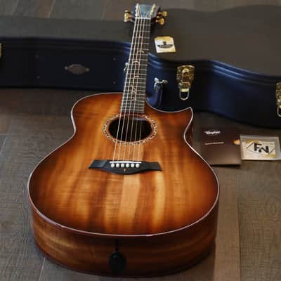 MINTY! 2019 Taylor Custom Grand Orchestra Grade-A Koa Acoustic/ Electric Guitar Shaded Edge Burst + OHSC (5906) image 1