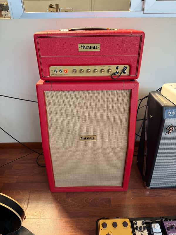Marshall SV20H + SV212 - Red LTD image 1